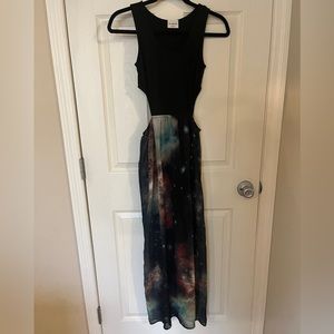 Galaxy Cut-Out Dress